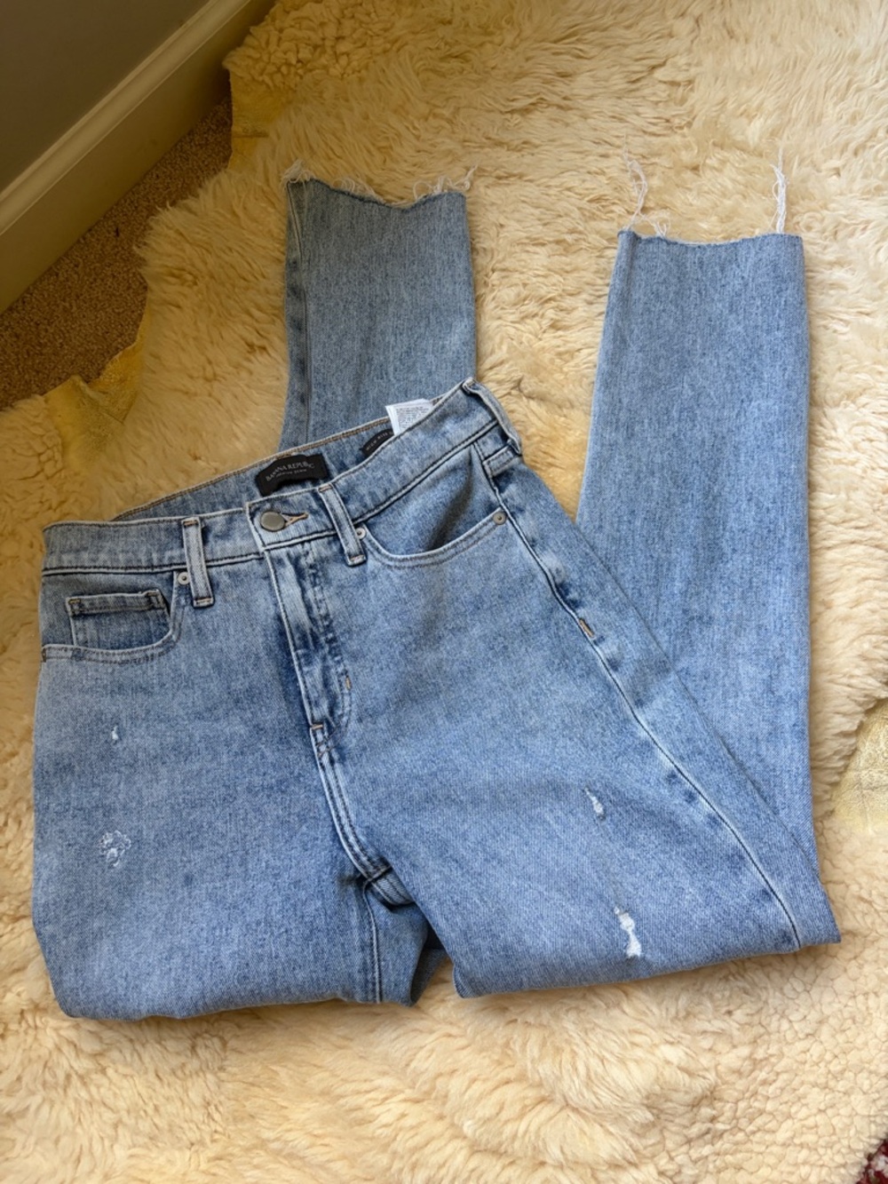 Banana Republic Light Blue High-Rise Jeans